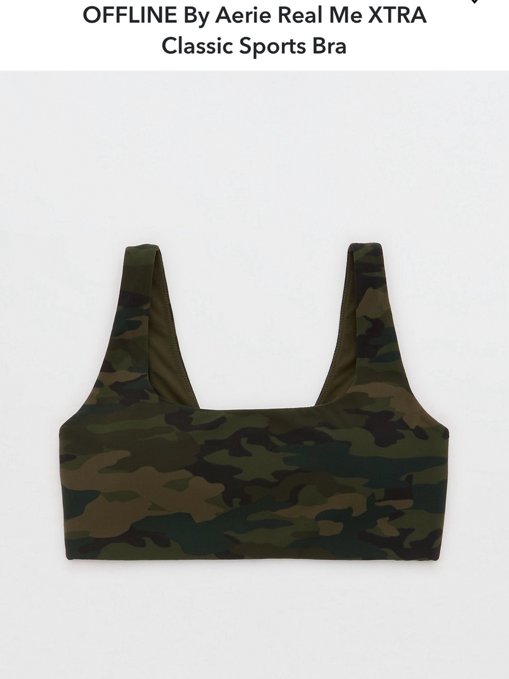 Aerie workout Green Camo set
